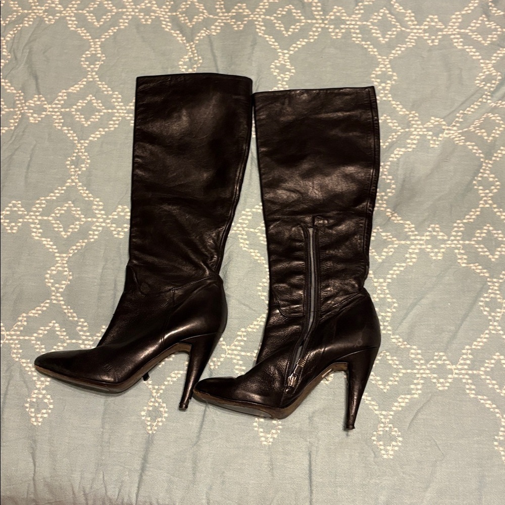 Alberto Fermani heeled leather boots - Picture 6 of 8